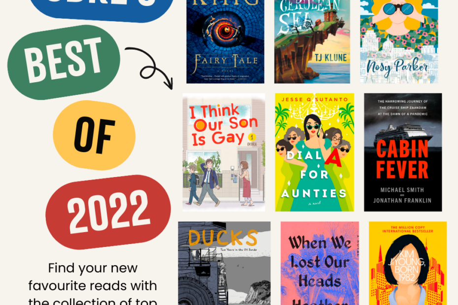 book covers for CBRL's best books of 2022