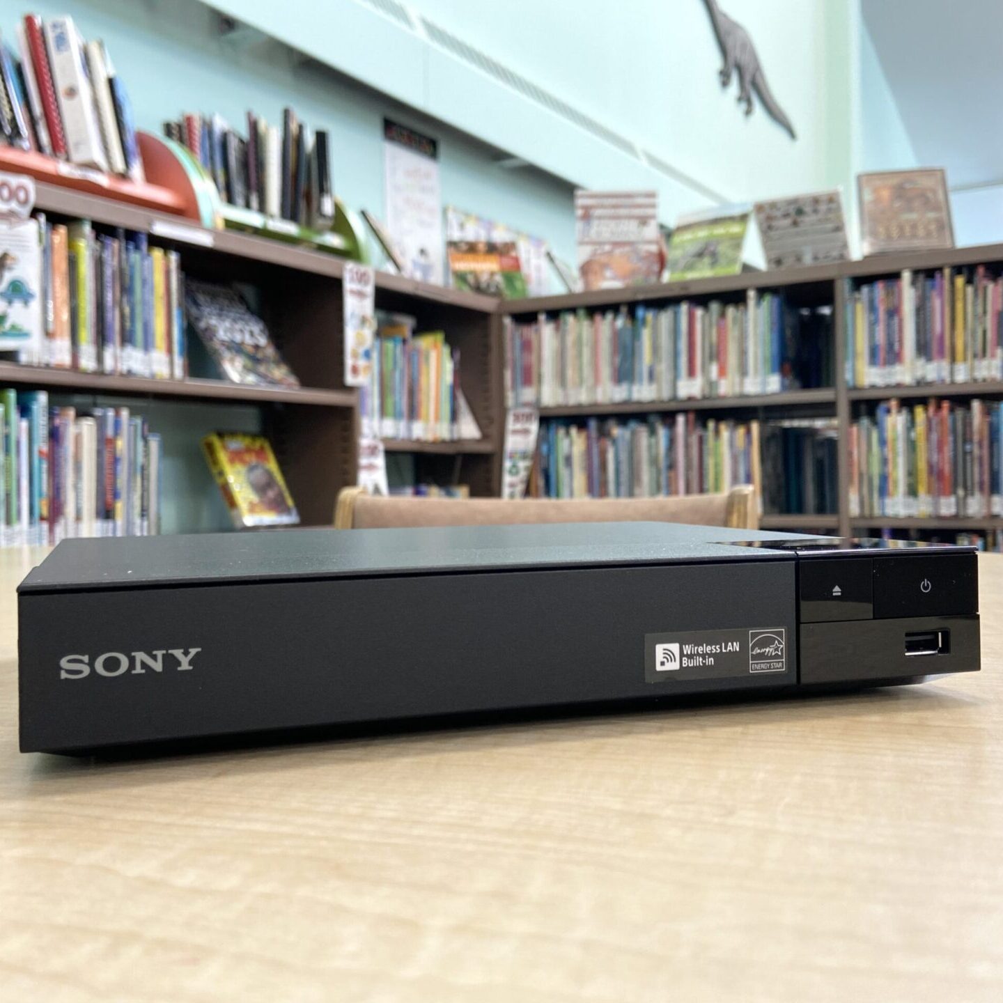 Sony Blu-Ray Player in library