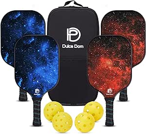 Pickleball rackets and balls