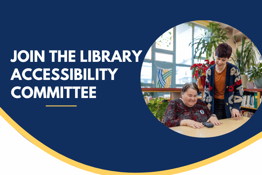 Join the Library Accessibility committee